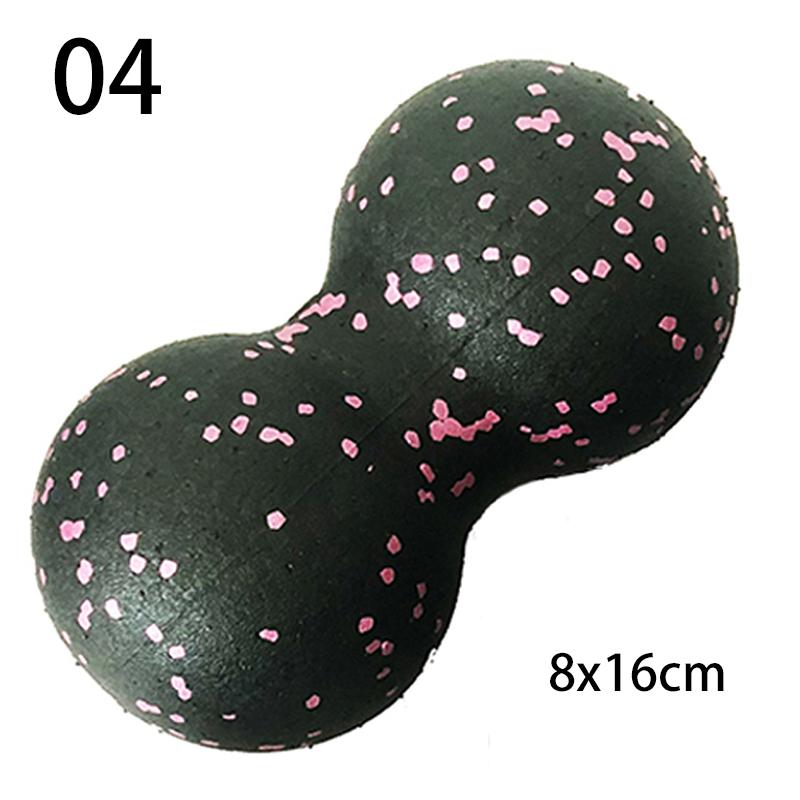 1/2PC Body Fascia Lightweight Lacrosse Myofascia Ball Peanut Massage Ball Lightweight Fitness