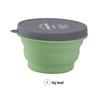 Large Capacity Outdoor Silicone Folding Kettle for Open Flame Boiling - Ideal Camping Cookware & Tableware