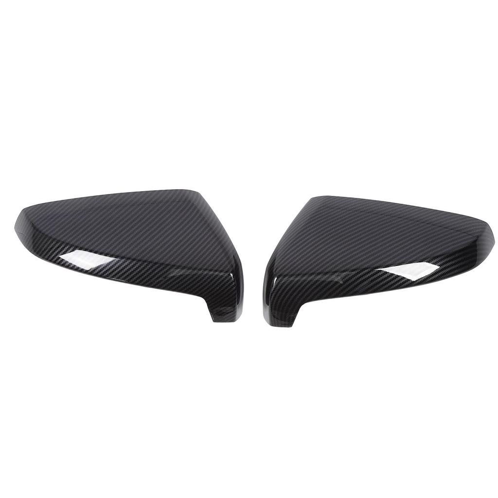 Pair of Rearview Mirror Cover Cap Stick On Weatherproof Left Right Car Door Mirror Cover Replacement for D Max 2021