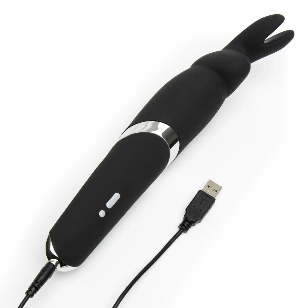 Vibrator - Happy Rabbit Wand Vibrator Black