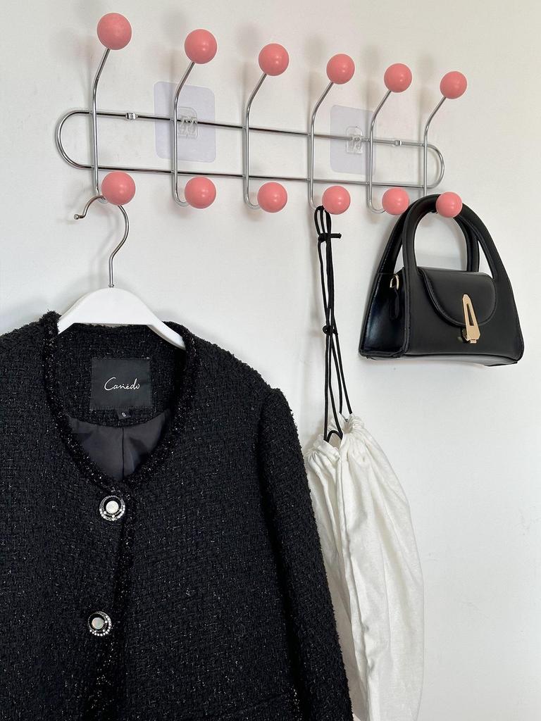 Seamless Iron Art Wall Hook for Clothes and Hats - Home and Wardrobe Decoration