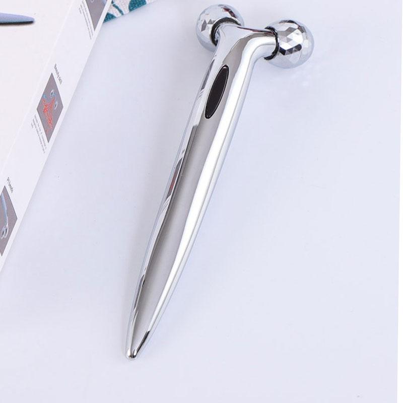 

3D роликовый массажер для лица, Y-образная форма, поворот на 360 градусов, коррекция фигуры, релаксация, лифтинг, удаление морщин, массаж лица