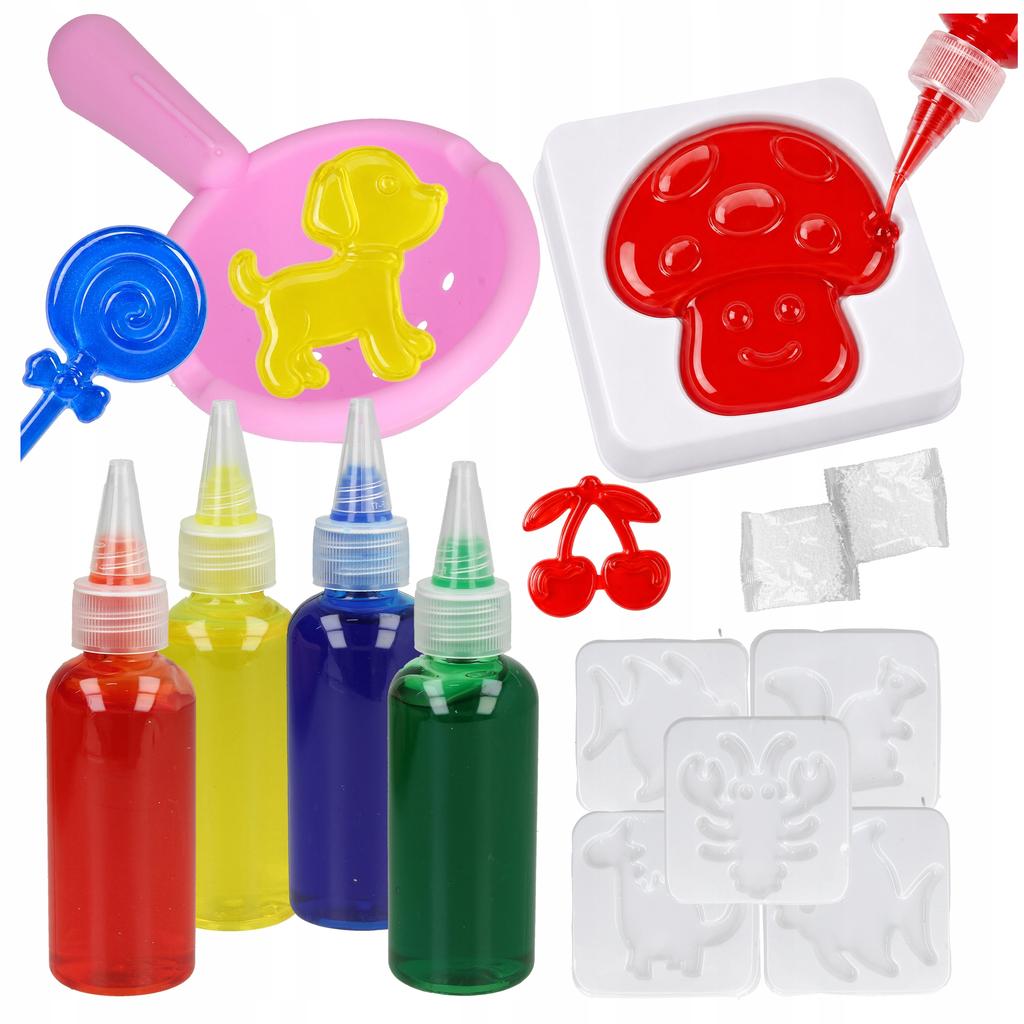 [PACZA] Creative set for children Magic Water Gel + Molds Z3420N