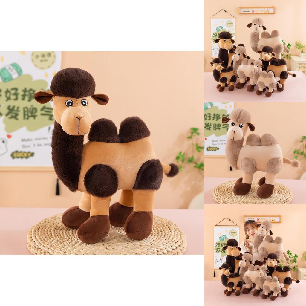 Plush Camel Toy Animal Gift For Kids And Adults With Soft Pp Cotton Filling
