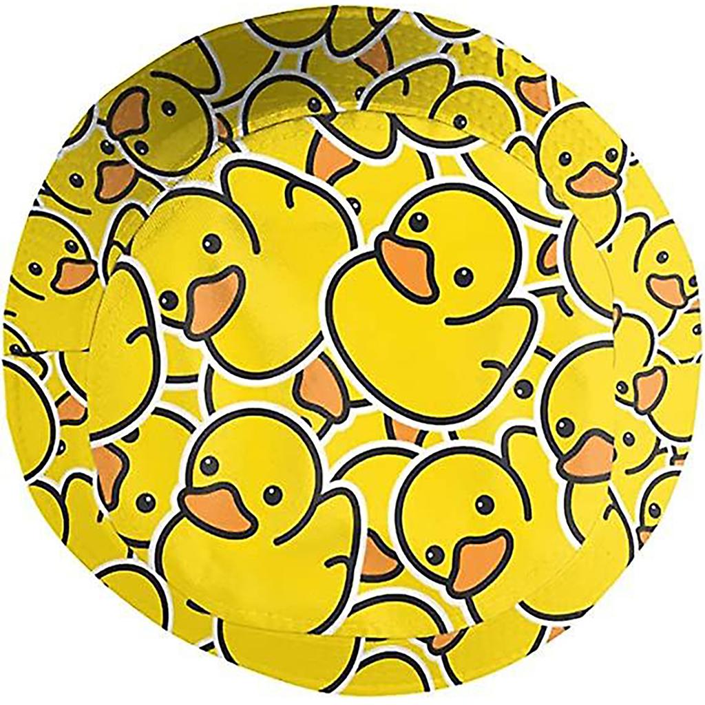 Cartoon Duck Bucket Hats Women Men Summer Cute Cartoon Animal Printing Fisherman