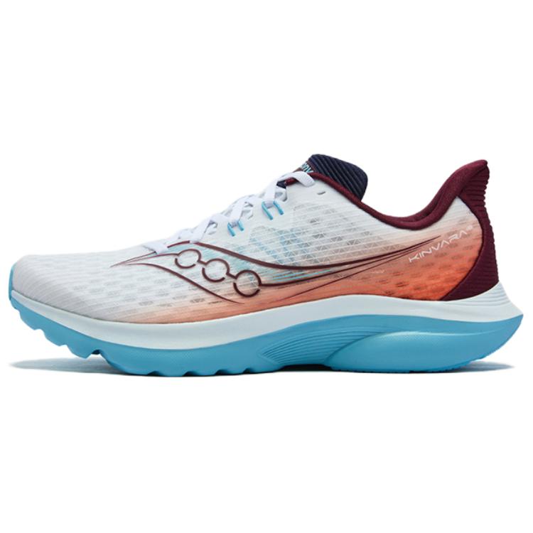 SAUCONY Kinvara 16 Comfortable Versatile Running Shoes Unisex Running Shoes White Blue S31020-550