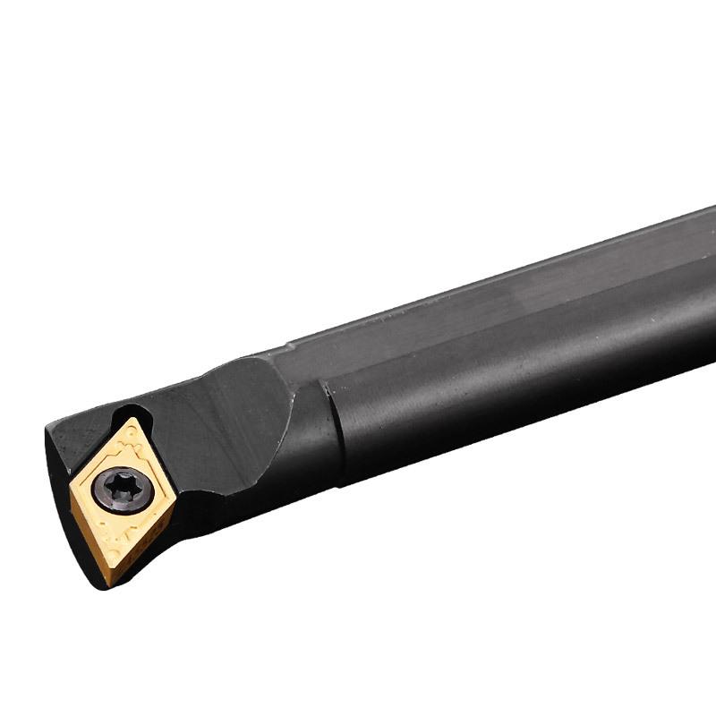 CNC Lathe Tool Holder: Internal Hole S12M/S16Q-SDUCR11/07, Screw-in DCMT11/07 Insert.