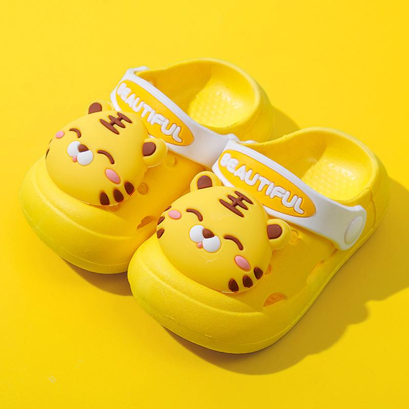 Summer Non-slip Boys' and Girls' Breathable Cartoon Clogs for Children and Toddlers