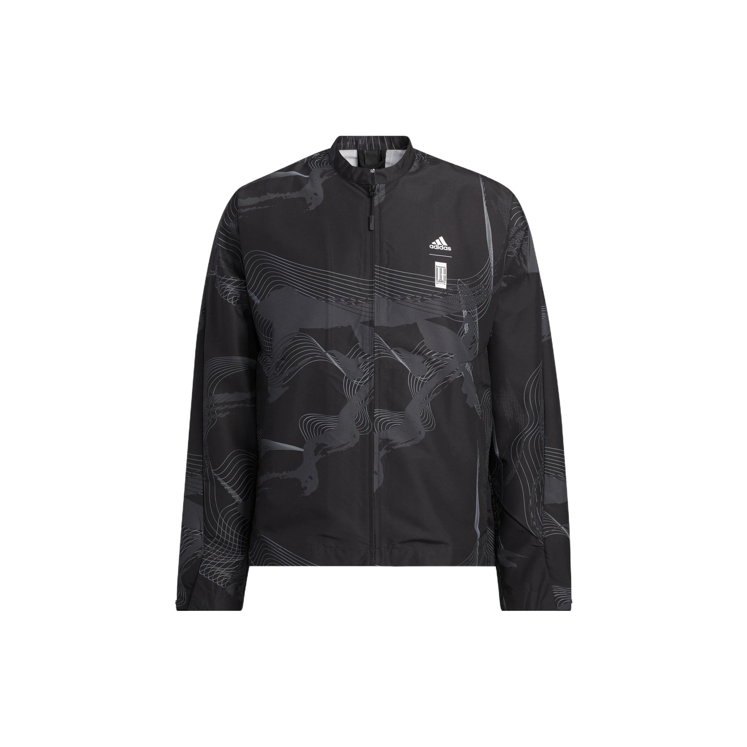 adidas WJ AOP Jacket Sports Black Men s HE5144 XXXL