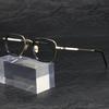 22002 Fashion Pure Titanium Full-Rim Eyeglass Frames for Men & Women - Retro Style, Large Face Fit
