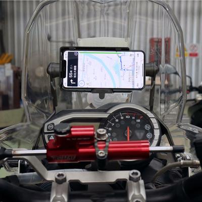 Support de Montage pour Accessoire GPS 2015 2016 2017 Pour Moto Tiger 800 XCX XRX SMART PHONE Plaque de Navigation Support Adaptateur Kit