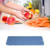 Hollow Raised Drainage Water Drying Pad Silicone Tableware  Mat Draining Mat  Bathroom