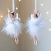 Dance Theme Ballet Princess Hanging Ornament Cute Xmas Girl Decorations  Wedding Decor