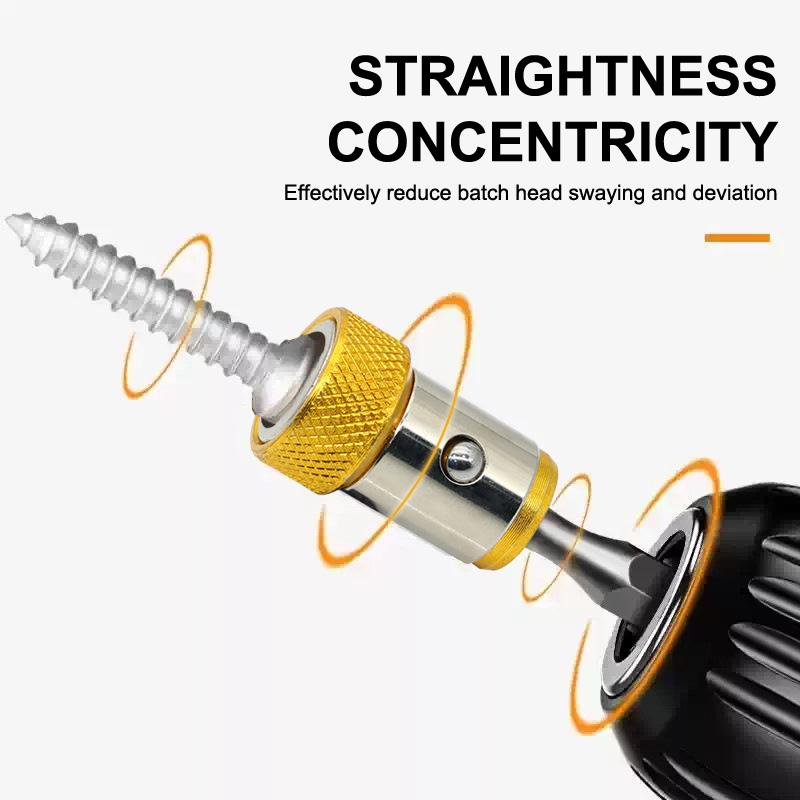 Universal 1 Pcs Magnetic Ring Alloy Magnetic Ring Screwdriver Bits Anti-Corrosion Strong Magnetizer Drill Bit Magnetic Ring