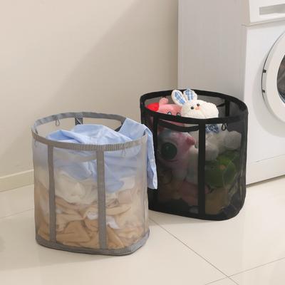 Foldable Laundry Basket with Handles,Freestanding Hamper for Bedroom,Laundry Room,Toys Miscellaneous Items,Laundry Organization