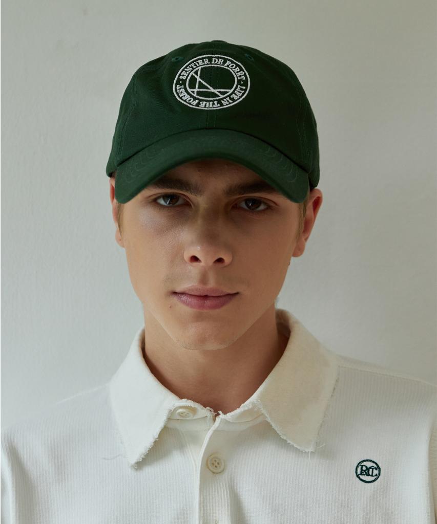 Sentieleu Natural Archive Ball Cap (Deep Green)