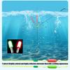 Fishing Float With Automatic Depth Detection Bright Light Float Bobbers Flexible Line