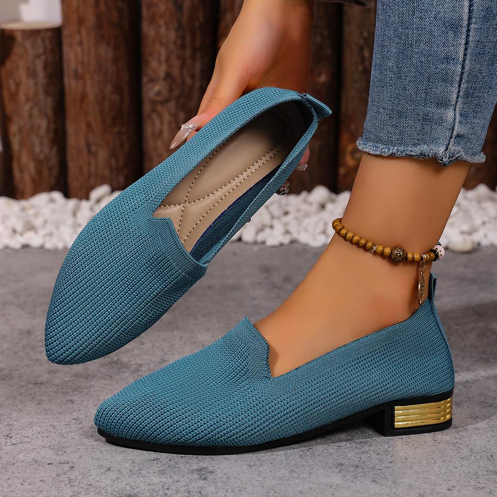 Mode 2025 Kvinnor Casual Bekväma Ballerinaskor Lätta Spetsiga Lätta Sneakers Kvinnor 2025 Vår Sommar Nya Utomhus Slip on Loafers