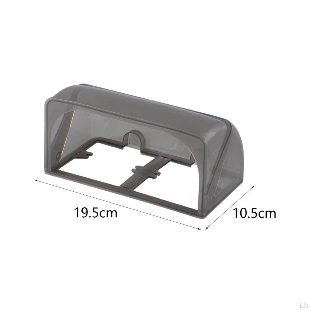 Socket Box Bathroom 86 Type Dustproof Sturdy Waterproof Electrical Outlet
