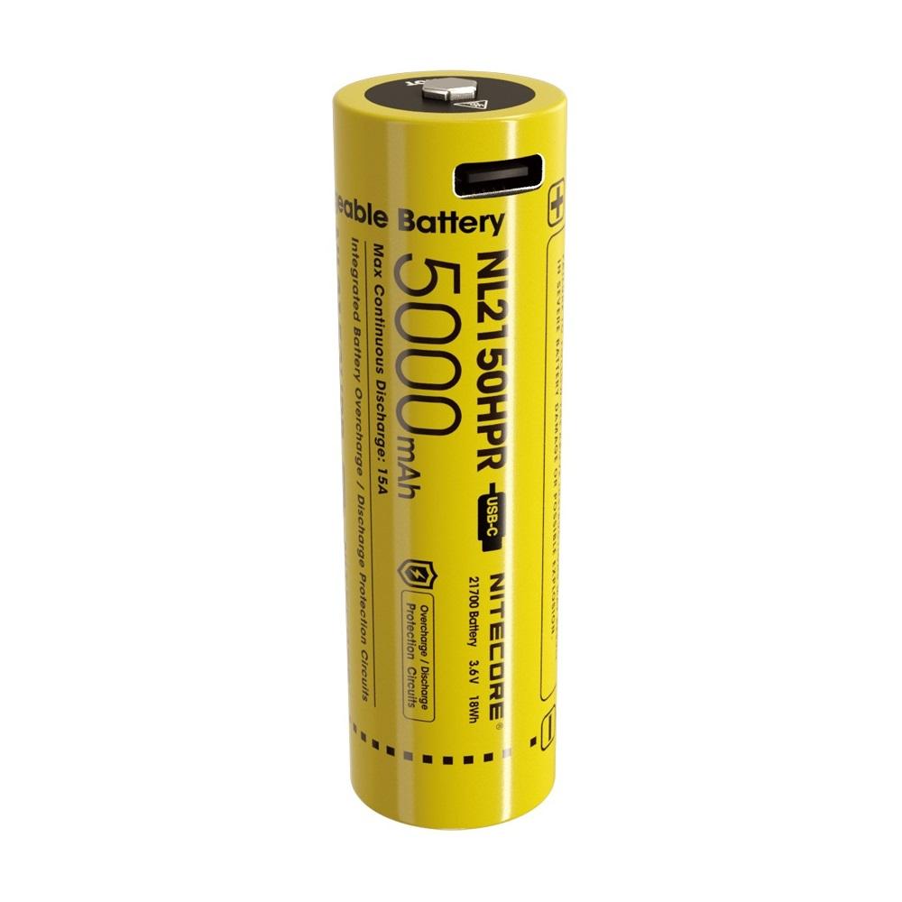Nitecore Akku NL2150HPR 5000mAh USB-C