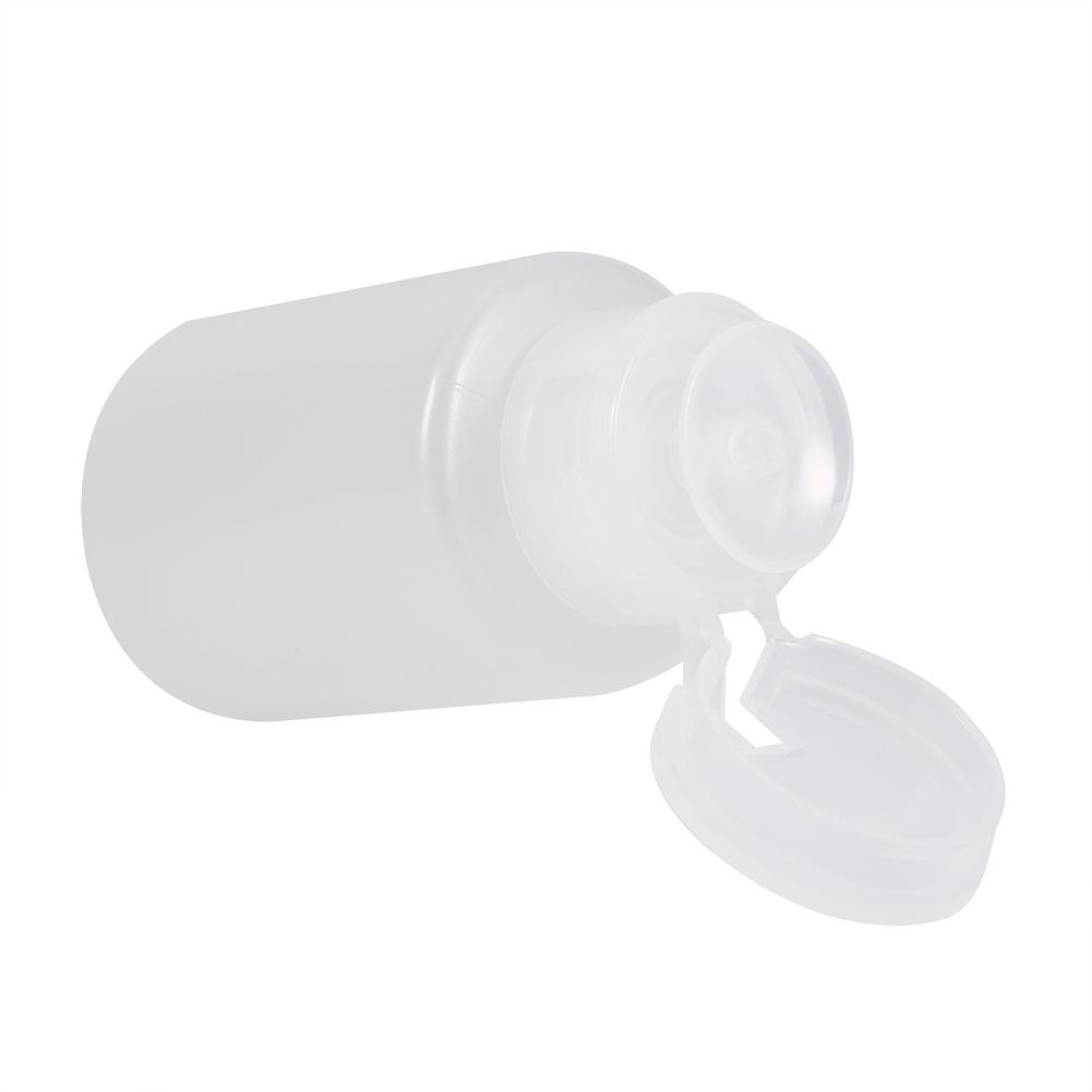 120ML Pump Dispenser Nail Art Acrylic Alcohol Liquid Cleaner Empty Remover Bottle