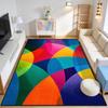 Modern Abstract Art Easy Clean Fluffy Carpet Decoration Bedroom Living Room Soft Cute Rug Antiskid Short Velvet Large Floor Mat