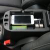 Armrest Box Storage Box Organiser Container For Jeep Renegade 2016 Up Car Interior Acessories