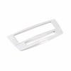 Console Volume Switch Button Panel Cover For Benz GLE GLS 2016-2019 Matte Silver