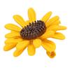 Cute Sunflower Brooch Elegant Alloy Women Lapel Pin Clothing Collocation Accessories for Backpack
