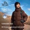 PELLIOT Women's Mid-Length Goose Down Jacket