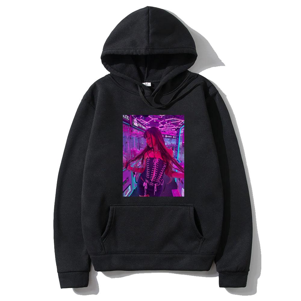 Nina Chuba Vintage Hoodie Men Women's Autumn Winter Fashion Fleece Sweatshirts Hip Hop Streetwear Long Sleeve Oversized Hoodies