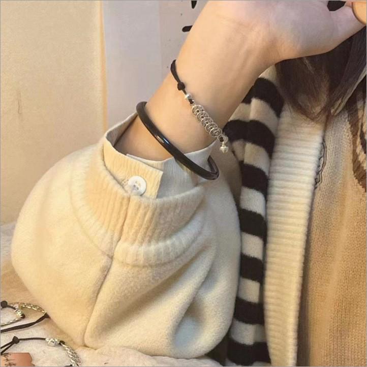 Retro Chinesische Tinte Perlenarmband - Dark Trend Geschenk für Männer