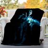 1pc dark magic wand smoke Outdoor Flannel Throw Blanket All Season Soft Warmth,Home Decor 1031259