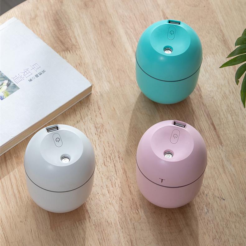 220ML Mini Portable Ultrasonic Air Humidifier Essential Oil Diffuser Aromatherapy Bedroom Office Home Humidifiers