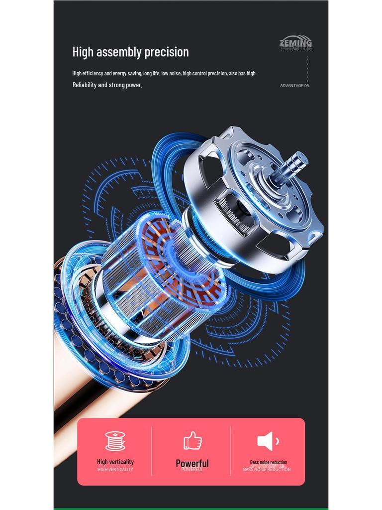 High-Power DC Brushless Motor with BL2210F Driver for High-Speed Centrifuge Hall Speed Control