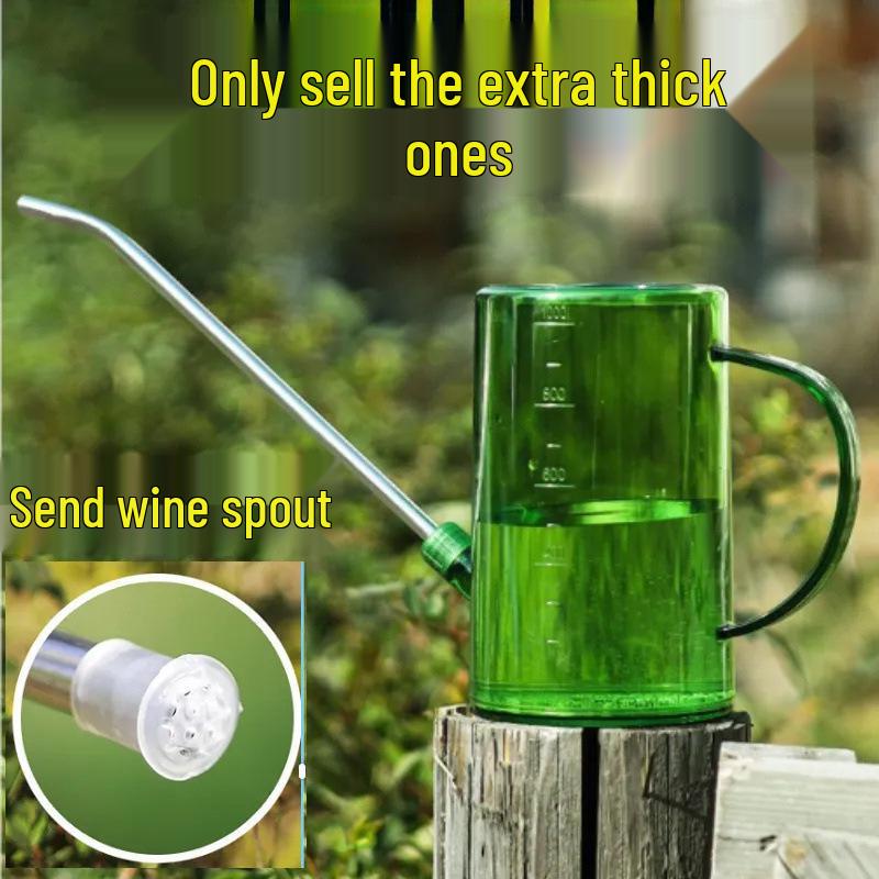 Stainless Steel Long Spout Watering Can for Indoor Pothos and Plant Care