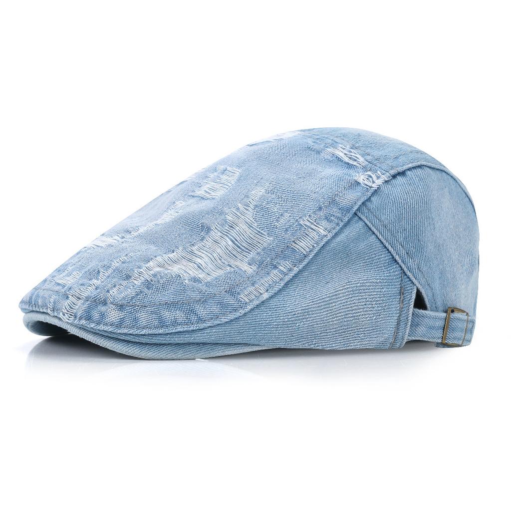 Summer Retro Flower Embroidery Forward Hat Children Go Out To Show Their Faces Small Versatile Fashionable Beret