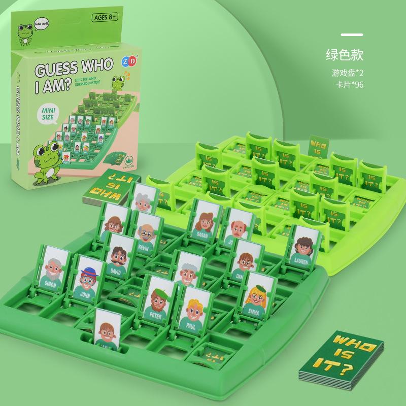 Children'S Guess Who I Am Learning Educational Toys, Thinking Logic Training Interactive Fun Board Game Toys