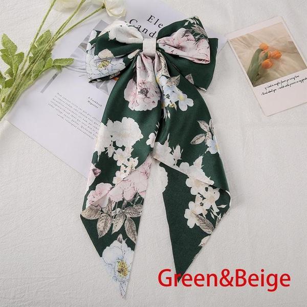 Ribbon Bow Hair Clip Large Vintage Style Hair Clip Spring Clip Hair Accessory Headwear Accessory