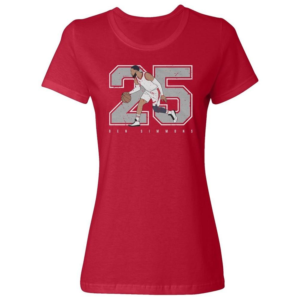 Simmons 25 Basketball Tribute Tee | Los Angeles Fans Ladies  Crewneck T-Shirt Unisex T-Shirt XXL