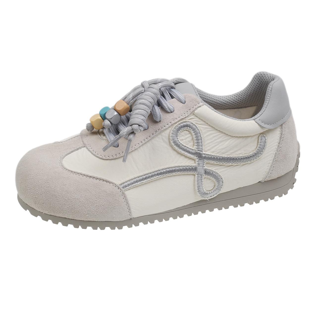 

thick-soled non-slip striped German training shoes for women s summer 2025 new fashionable versatile and comfortable sports and leisure Forrest Gum 40