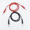 0.5m 1m Dual Head 4mm Banana Plug To Banana Plug for Multimeter Test Testing Leads Cord Cable Wire Metal Multi-meter