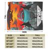 Top Gun Sign Tom Cruise Fighter  Flannel Blanket  Warm Throw Blanket For Couch Bed Travel Graphic Bedspread Sofa Bed Cover