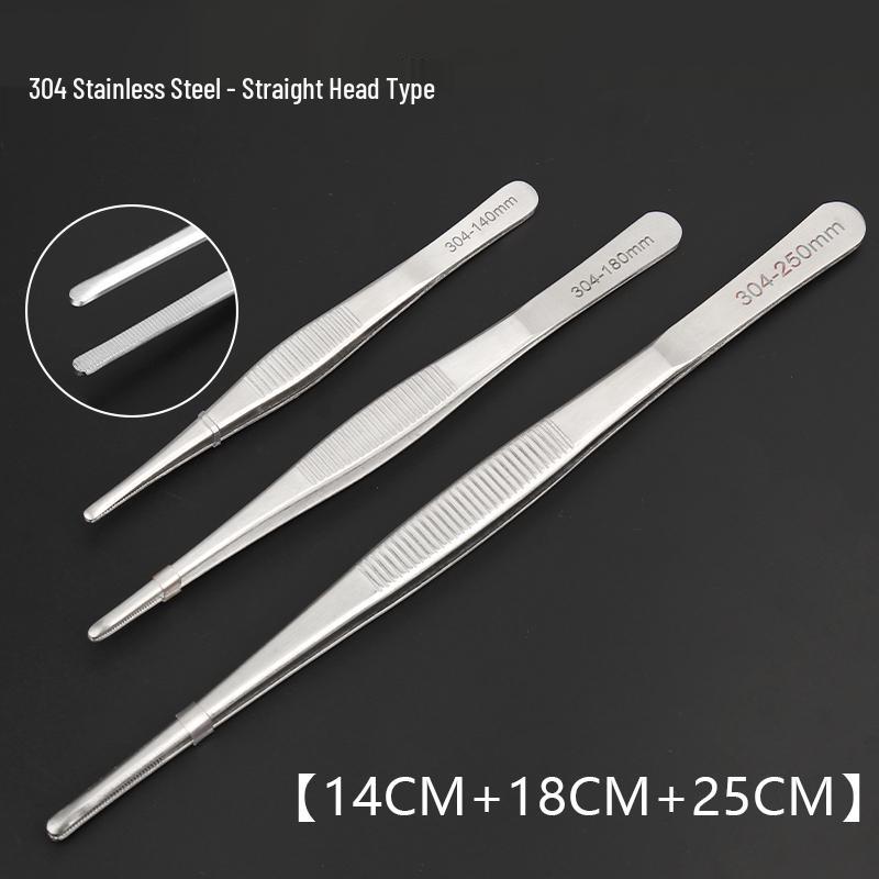 Extra Long Stainless Steel Tweezers for Aquatic Plants and Turtle Feeding