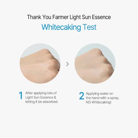 THANK YOU FARMER Sun Project Light Sun Essence SPF50+ PA+++ 40ml