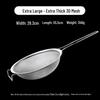 304 Stainless Steel Fine Mesh Kitchen Strainer