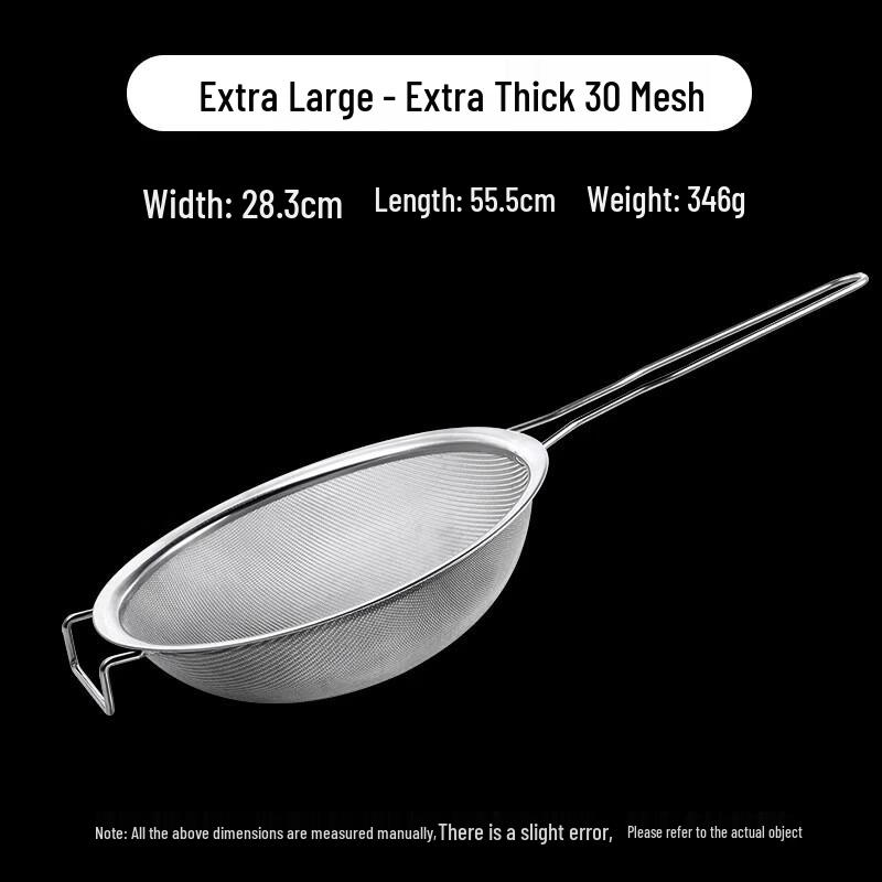 304 Stainless Steel Fine Mesh Kitchen Strainer