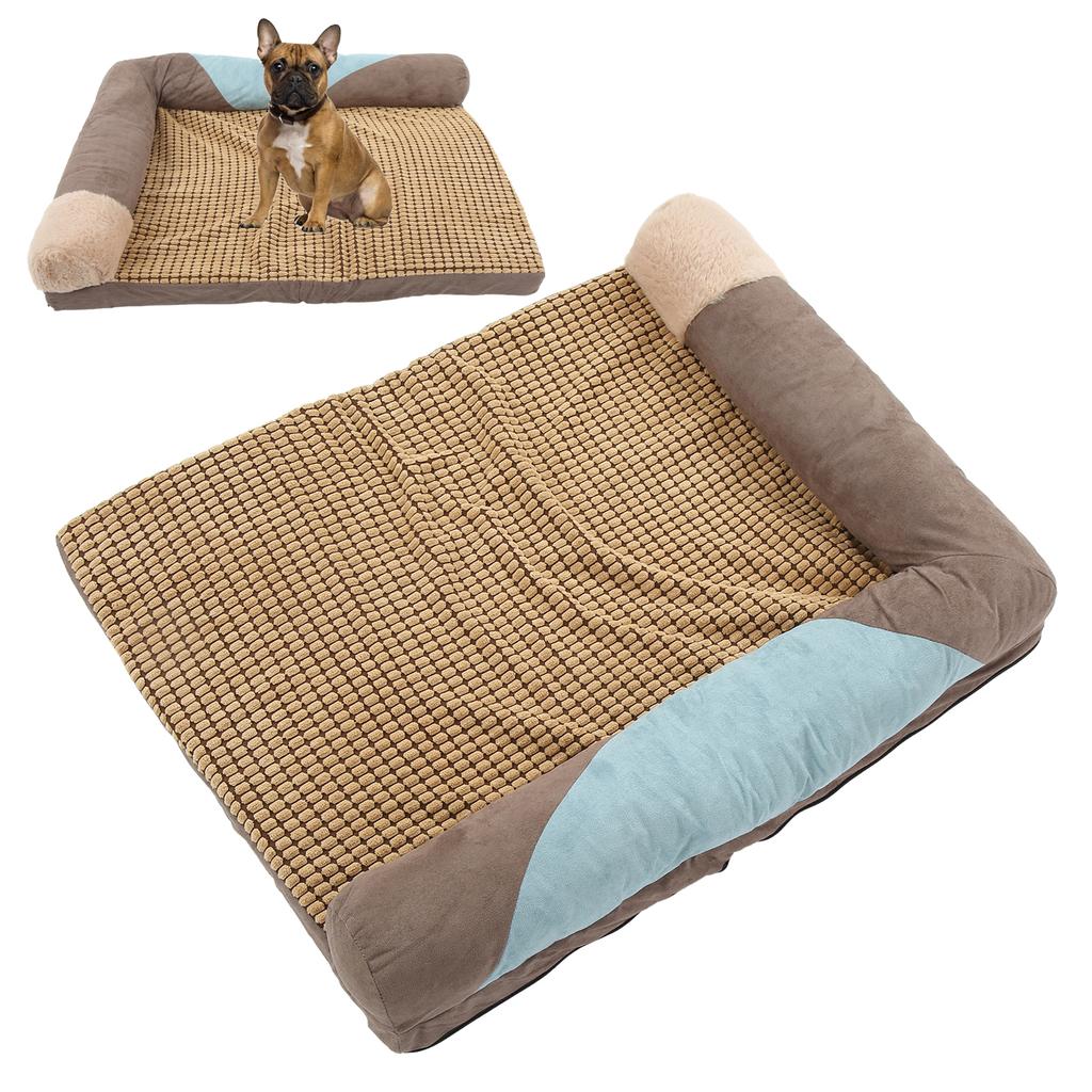 Soft Pet Dogs Beds Autumn and Winter Warm Sofa Bed Removable and Washable for Small and Medium Sized Dog Cat