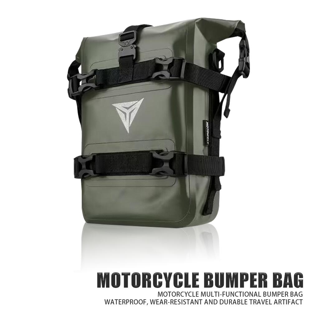 Universal Motorcycle Tool Bags Motorbike Crash Bar Bag Adventure Waterproof Moto Side Backpack Saddlebag 3 Color