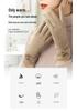 Women's Autumn/Winter Korean Style Velvet Touchscreen Gloves - Cute & Warm for Cycling/Driving